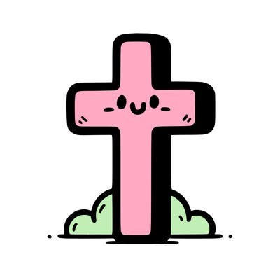 simple christian cross