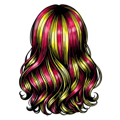 hair relistic  girl