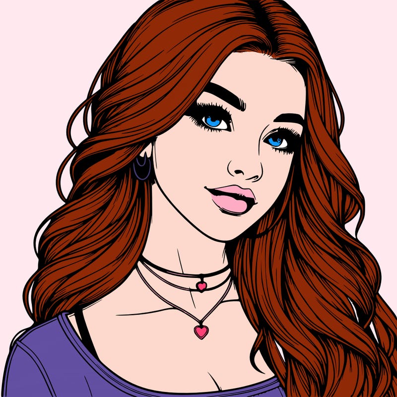 detailed realistic girl