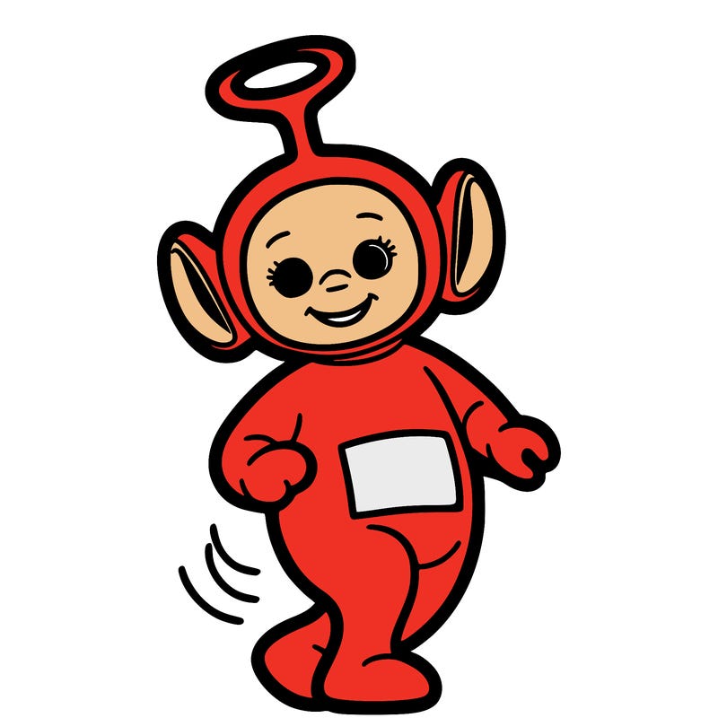 lala from tellytubbies