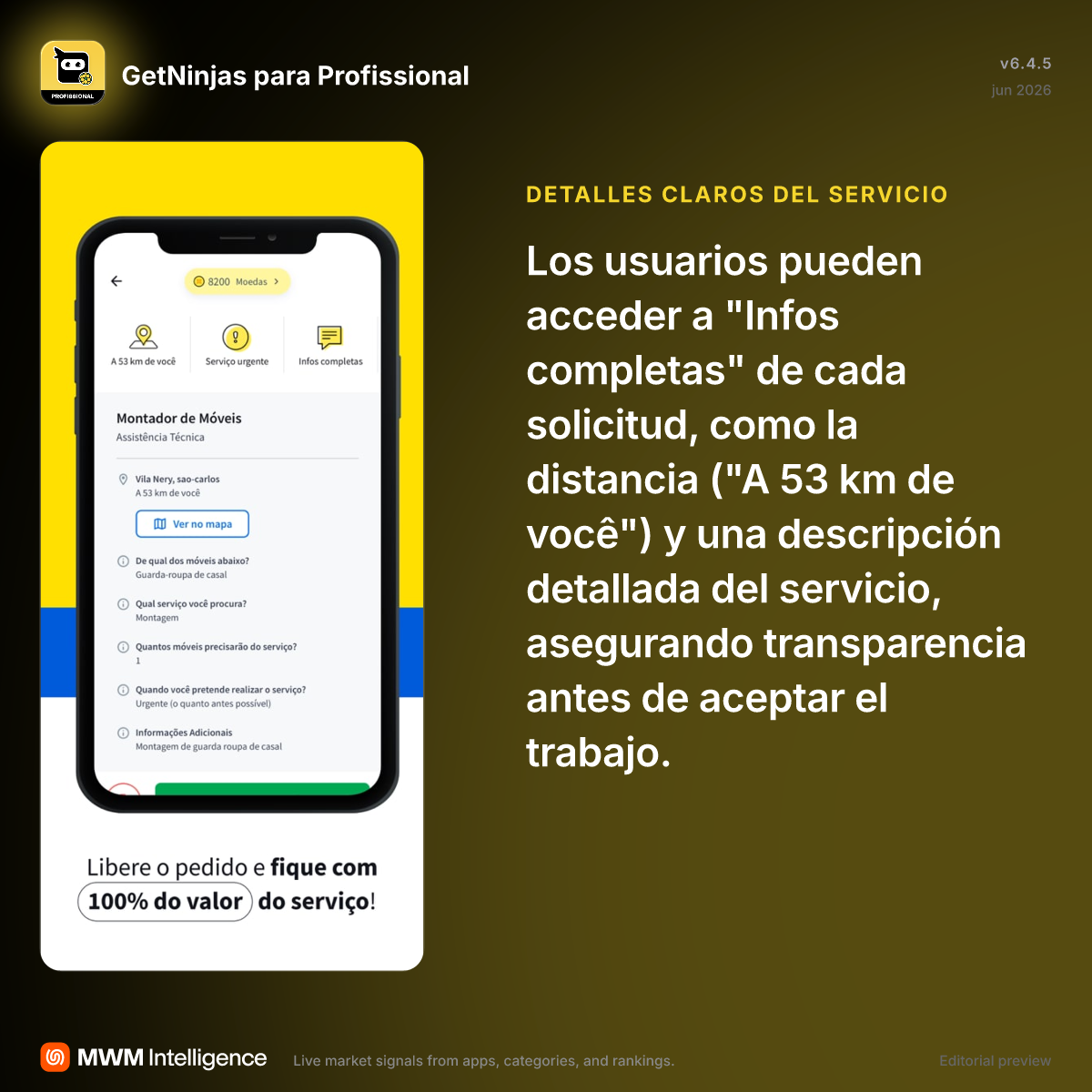 GetNinjas para Profissional - App de Estilo de vida | MWM