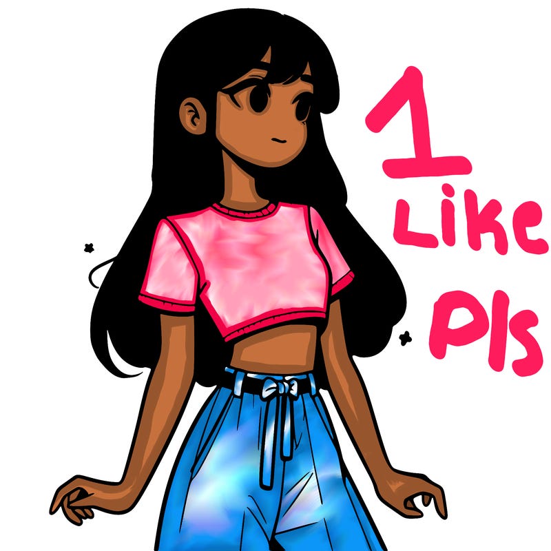 girl in a cute crop top