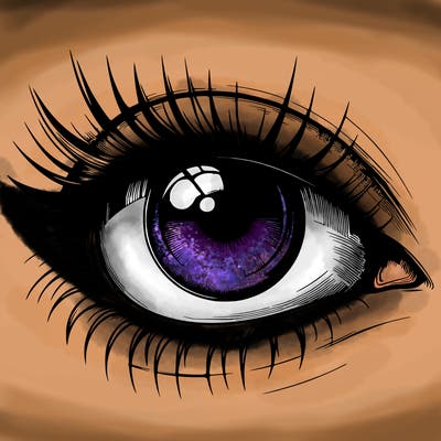 realistic eye