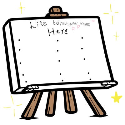 blank canvas
