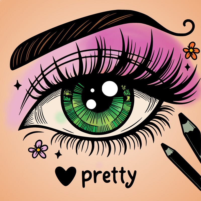 pretty eye