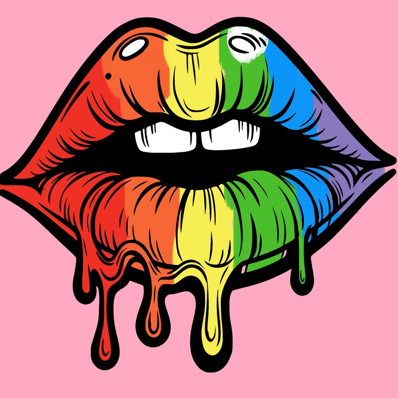 lips that look realistic and drip