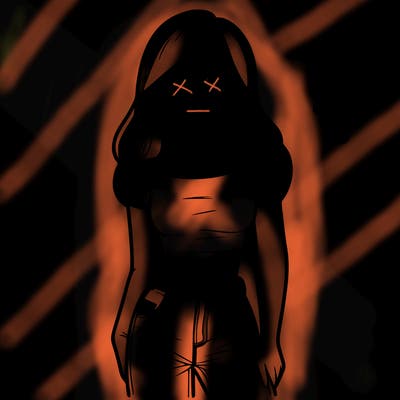 girl with a crop top and jeans