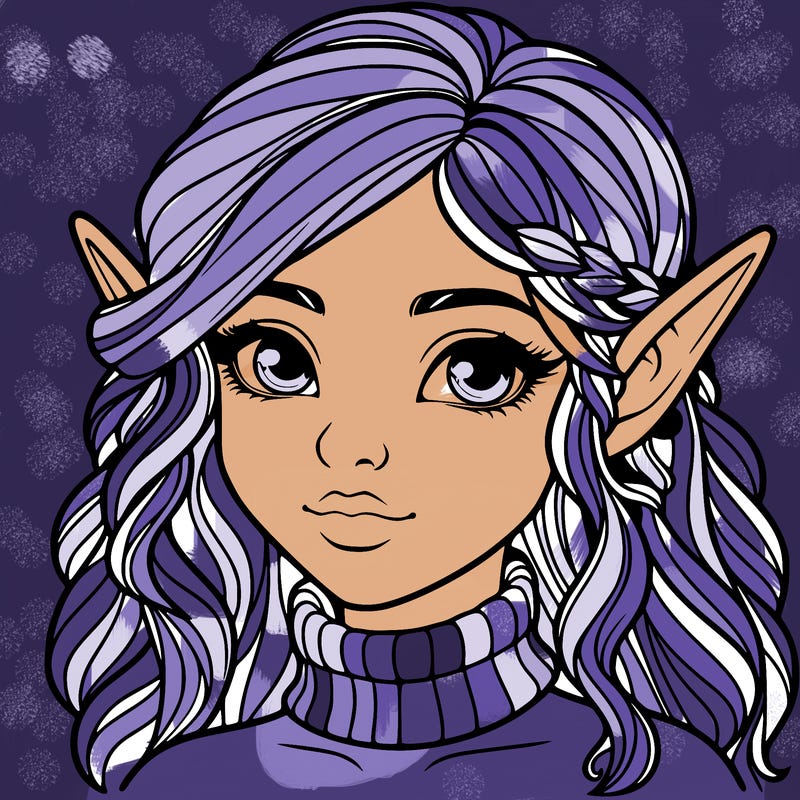realistic girl elf