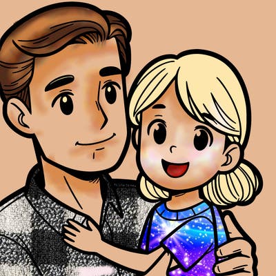 father and daughter