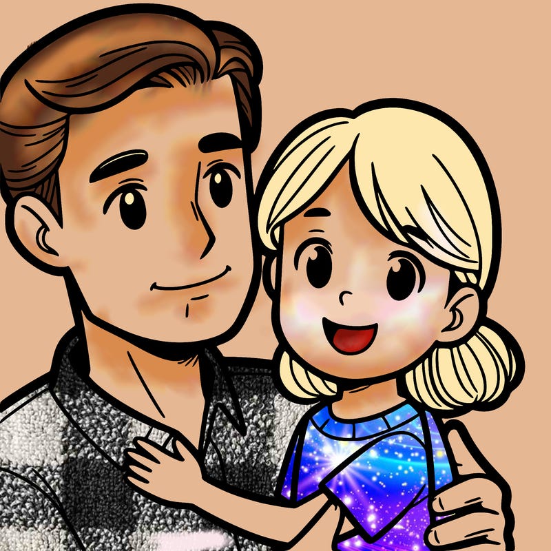 father and daughter