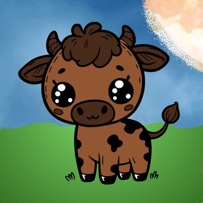 cute cow