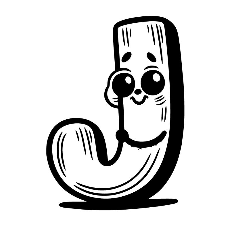 letter j