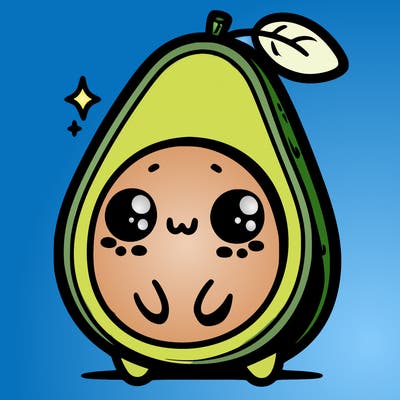 cute avocado