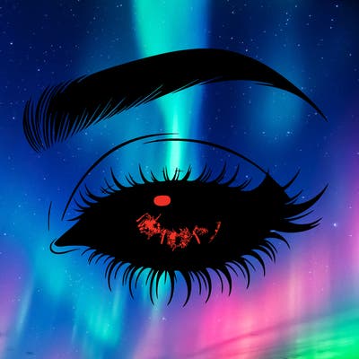 eye closed realistic