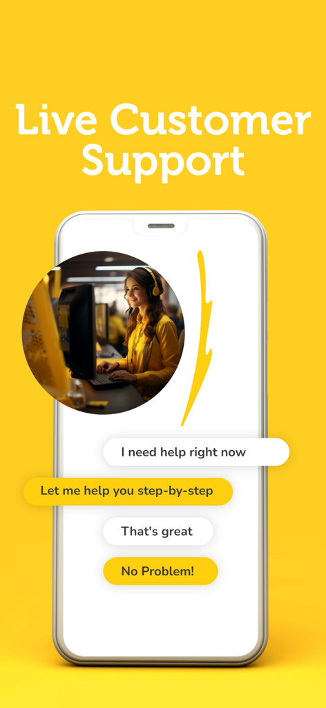 ParlayPlay Fantasy Sports Game - Live customer support chat interface on the ParlayPlay mobile app