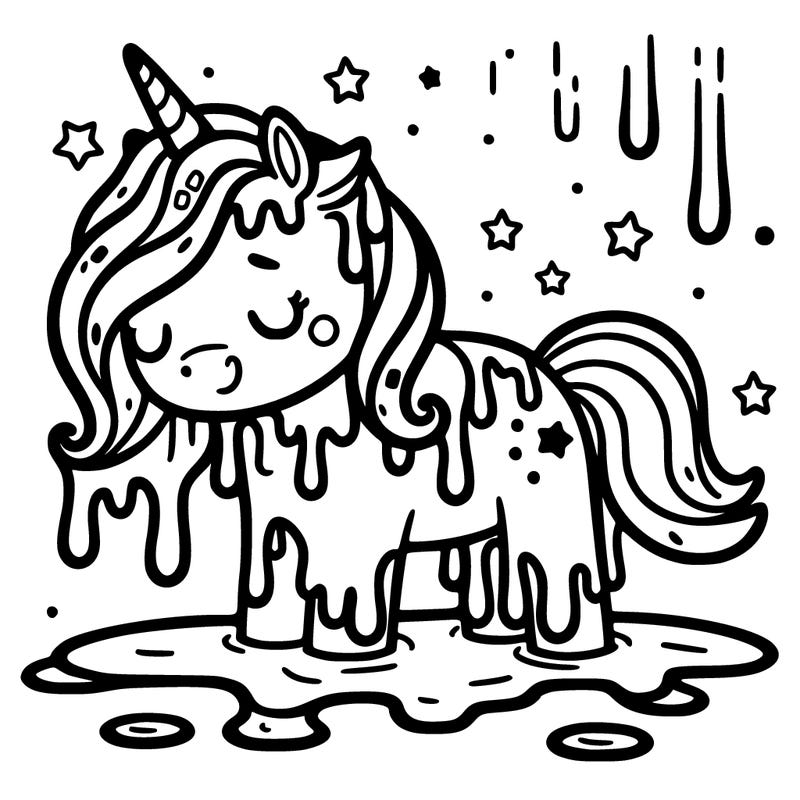 drippy unicorn