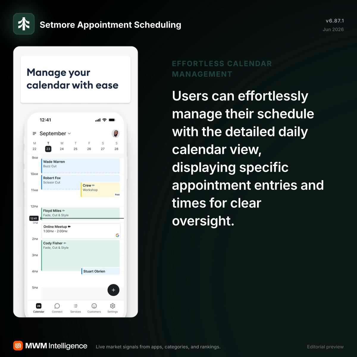 Setmore Appointment Scheduling - Business App | MWM