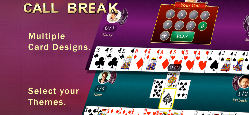 Callbreak Ludo Rummy Solitaire - Games App | MWM