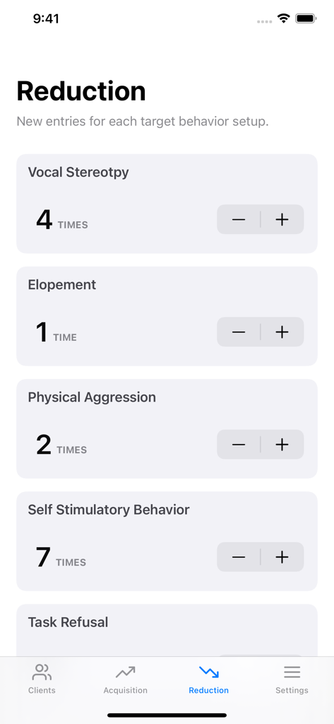PBS Data Collection - Medical App | MWM