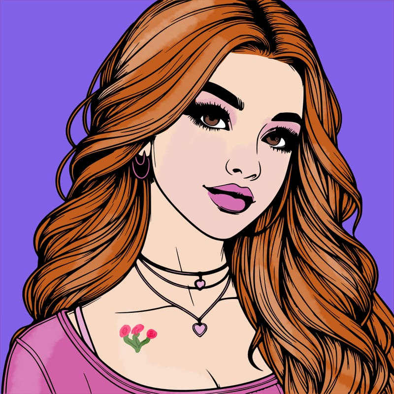 detailed realistic girl