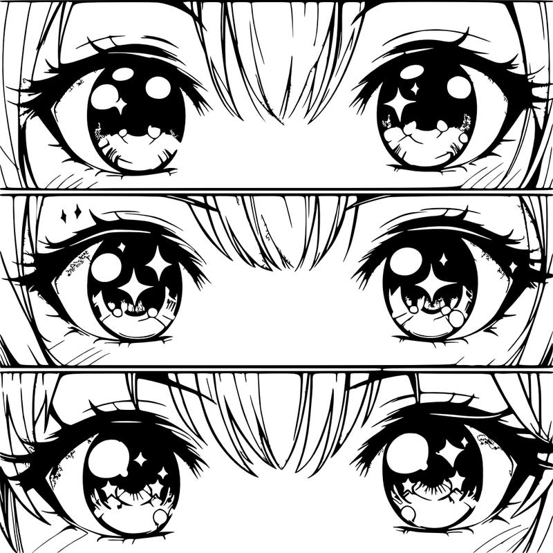 anime eyes