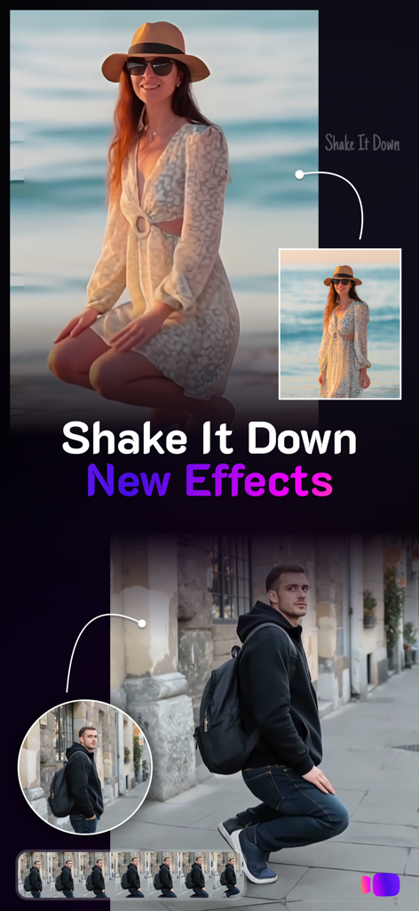 Twerk Video : Fuzzy Ai - Efeito de dança "Shake It Down" com IA transformando fotos em animações de vídeo virais