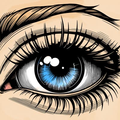 realistic eye