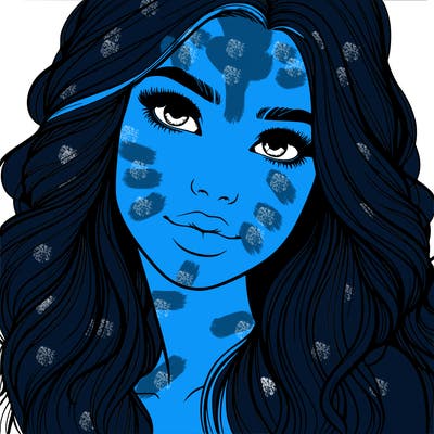 beautiful realistic girl