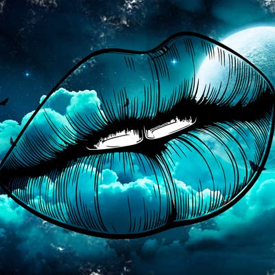 realistic lips