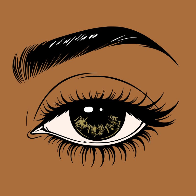 eye closed realistic