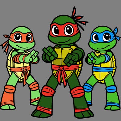 teenage mutant ninja turtles