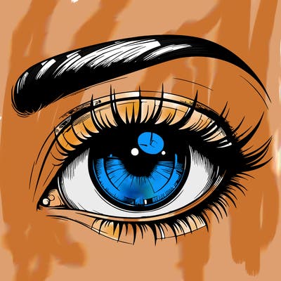 realistic eye