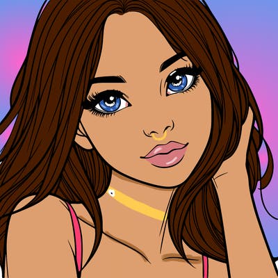 beautiful realistic girl