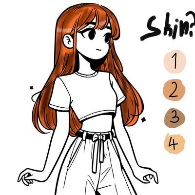 girl in a cute crop top