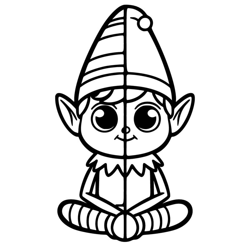 elf on the shelf split