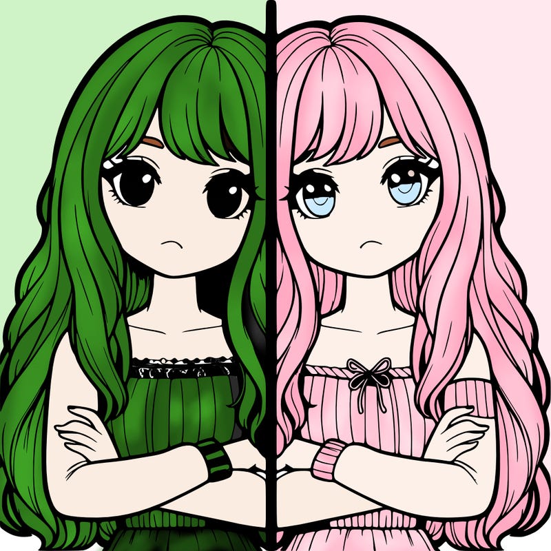 realistic girls split