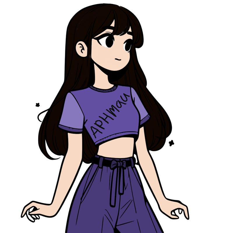 girl in a cute crop top