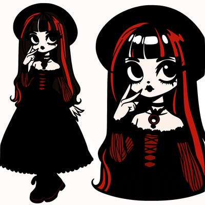 goth girl