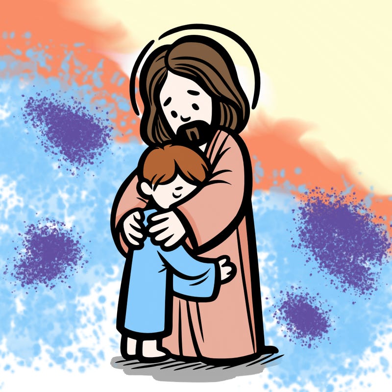jesus hugging me