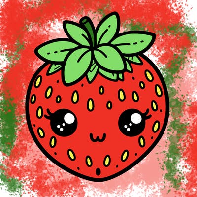 cute strawberry