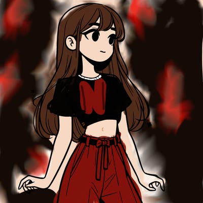 girl in a cute crop top