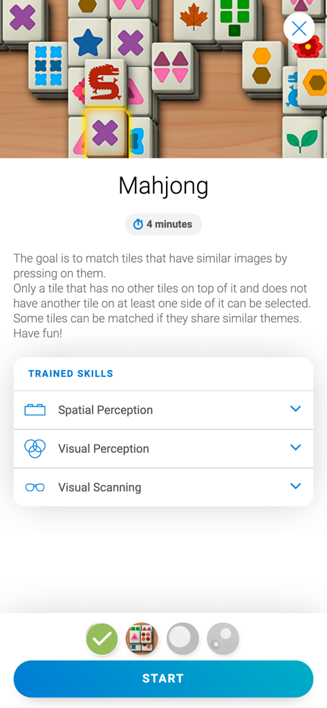 Parkinson's Cognitive Research - Medical App | MWM
