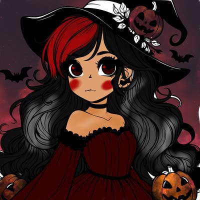 realistic girl halloween
