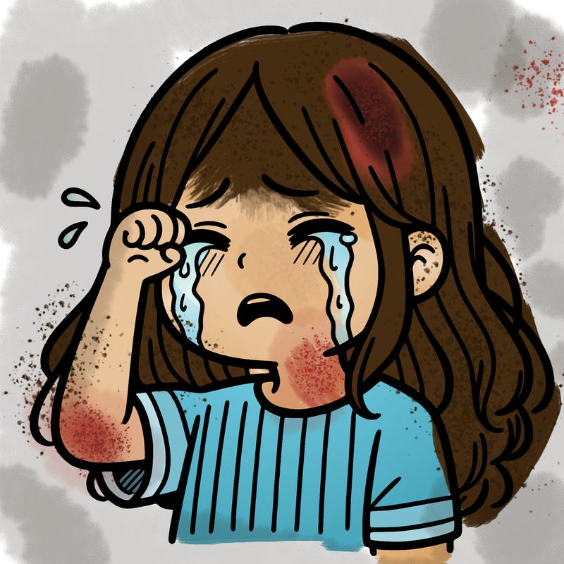 crying girl