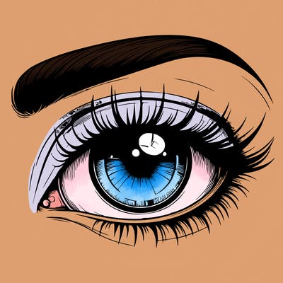realistic eye
