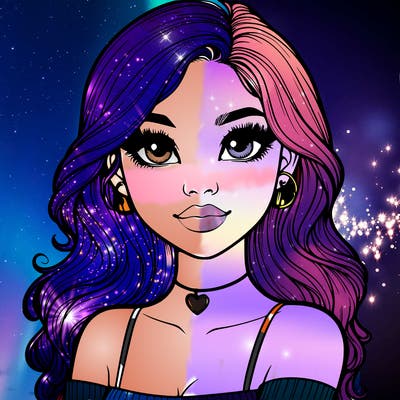 realistic pretty girl