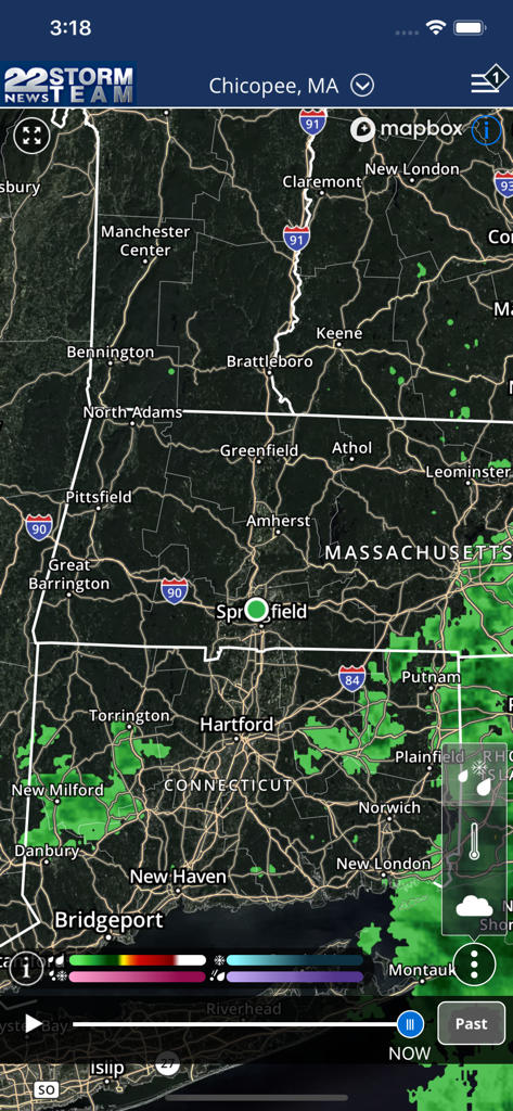 WWLP Weather - Interactive weather radar map of Western Massachusetts and Connecticut on the WWLP Weather app