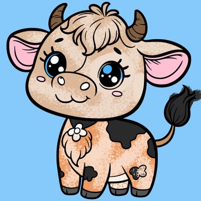 cute cow