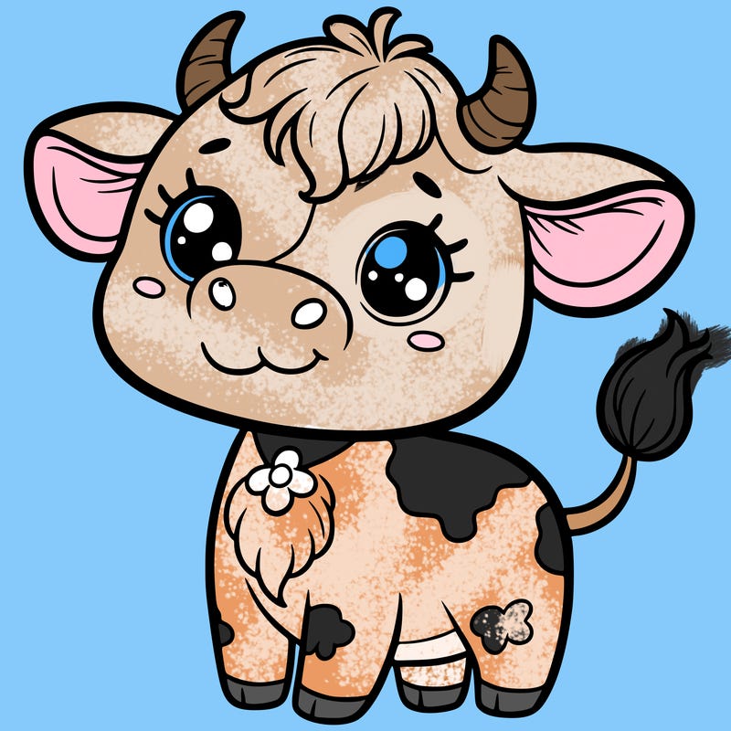 cute cow