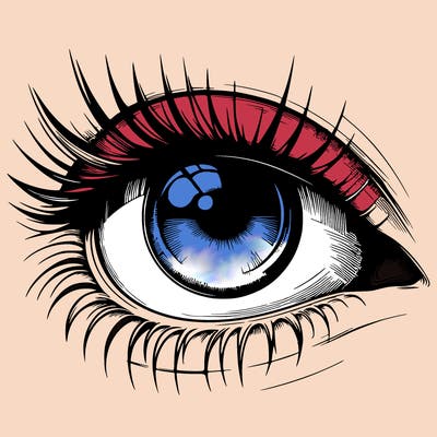 realistic eye